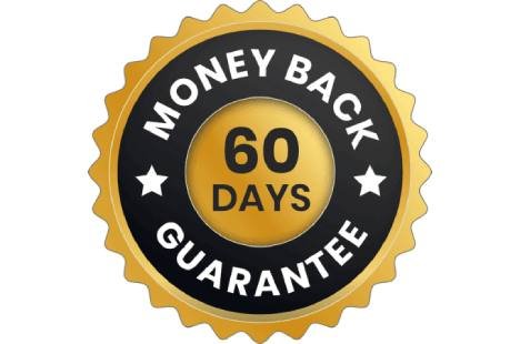60-day refund guarantee icon showing customer purchase protection for Revive Daily